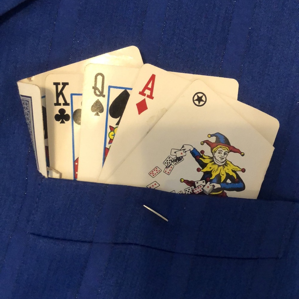 AlBERTO CELINI  designed in Italy 2 pieces zoot suit, real napes infront pocket